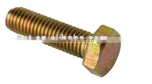 Hex Bolts Nuts Fasteners DIN933 DIN931 Low Carbon Steel 4.8 6.8 8.8,, 15