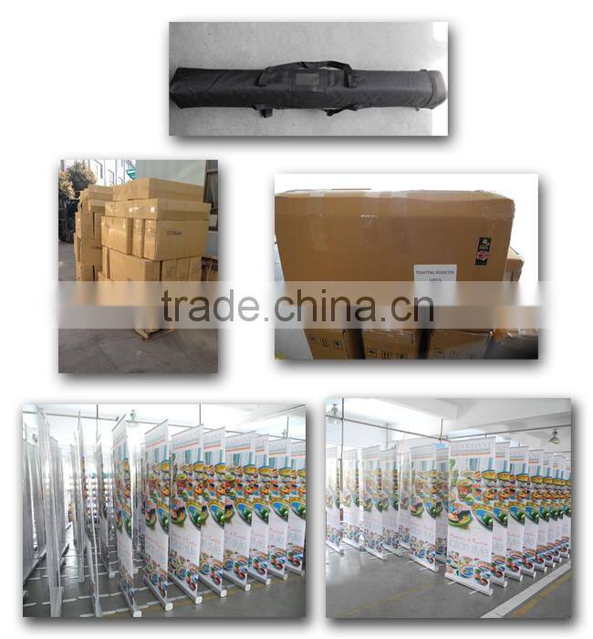 90*200cm,Aluminum Wider Base Roll Banner