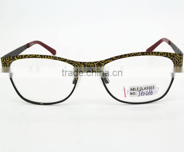 latest branded lady metal optical spectacles wholesale China