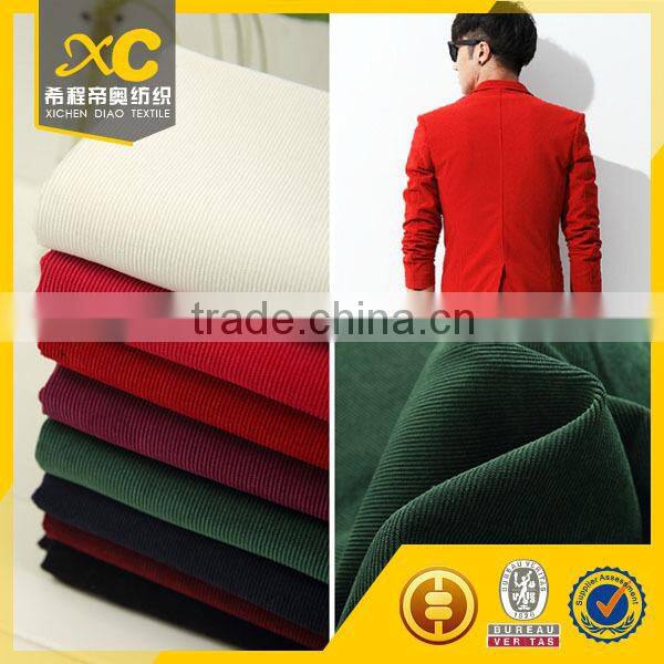 free samples dyed corduroy fabric for suits