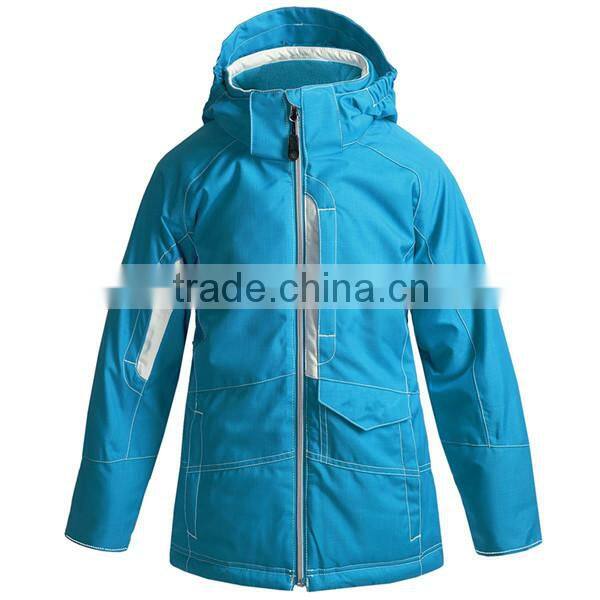 wholesale unrestrictive design warm outdoor sport garment girl