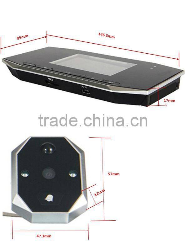 Factory price PIR Motion Detection Photo Shooting Video Recording wireless door bell