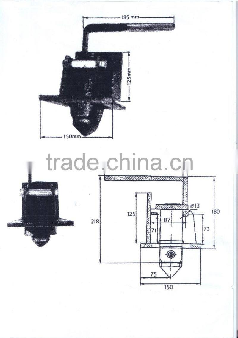 Marine Container Twist Lock Truck Trailer Professional Manufacturer