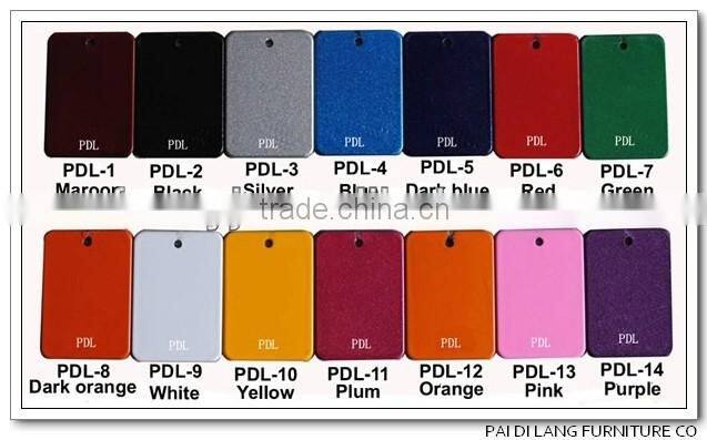 Colourful ABS surface and fabric cover stools ottomans