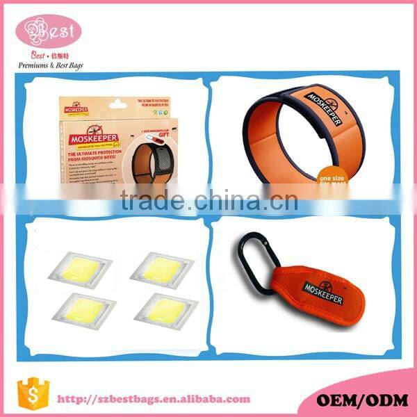 Shenzhen factory wholesale mosquito repellent band bracelet