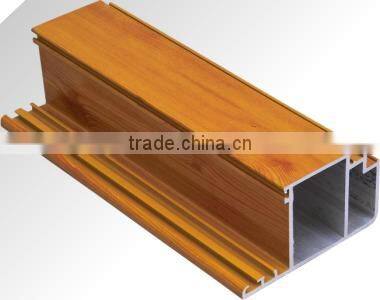 wood - aluminum casement door profile