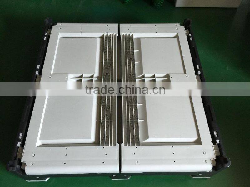 Foldable plastic box