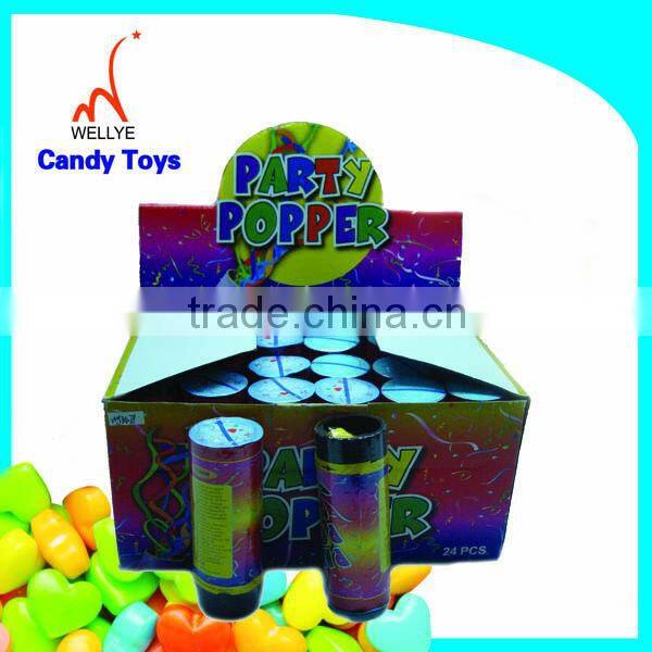 Hot selling party popper candy toy 2014