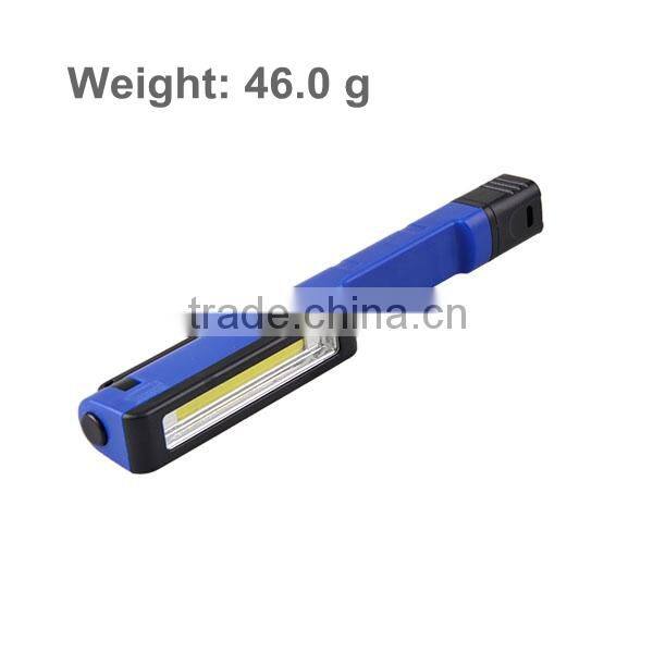 Plastic Portable Pen Shape LED Work Light Bar Torch 3*AAA LED Working Torch Light