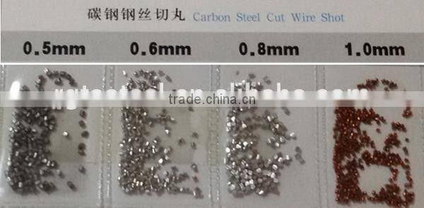 Carbon steel cut wire shot