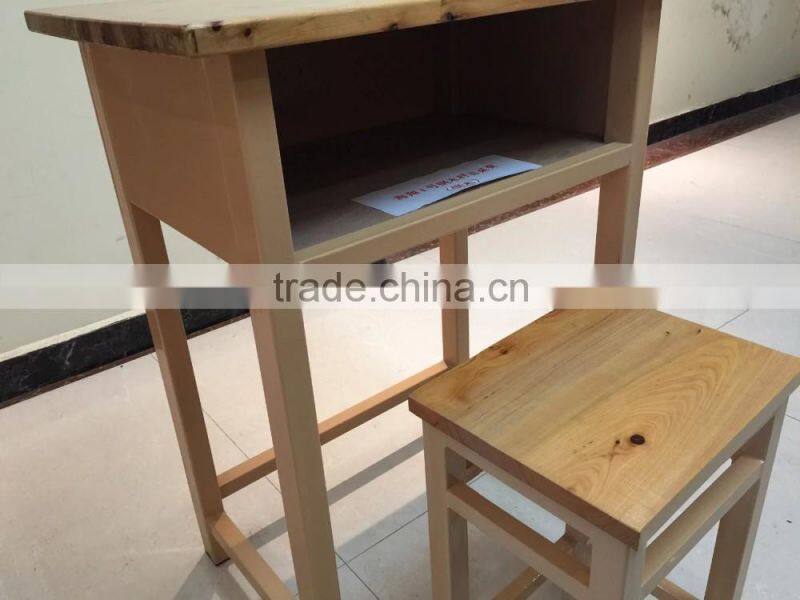 school furniture school desk and chair HXZY067 wood desk