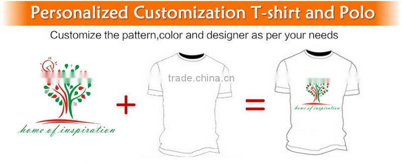 Custom Silk Screen Printing 100% Cotton T- Shirt