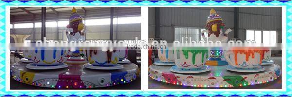 China manufacturer high quality funny amusement park rides, rotating coffee cup rides for kids