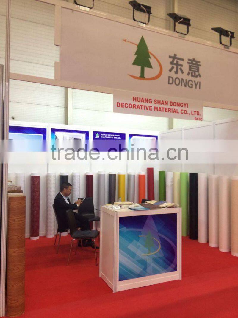 Matt wood grain pvc film