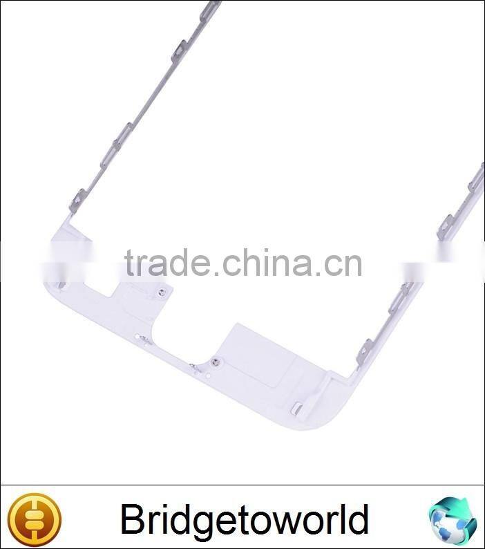 Front Bezel with Hot Glue Middle Frame for iPhone 6s Plus 5.5 inch Black White Mid Frame Bezel LCD Supporting Holder