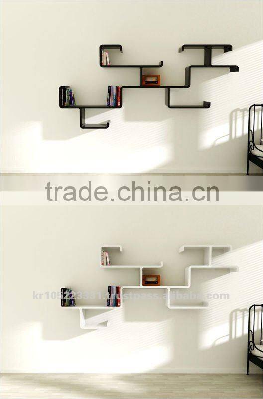 modern wall shelf, design displays, hanging wall shelf