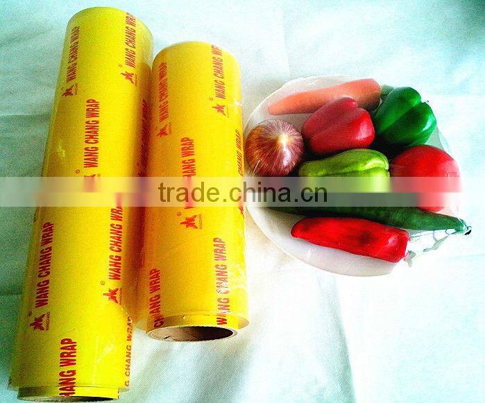 Small Rolls High clear anti-fog pvc cling film for fruit