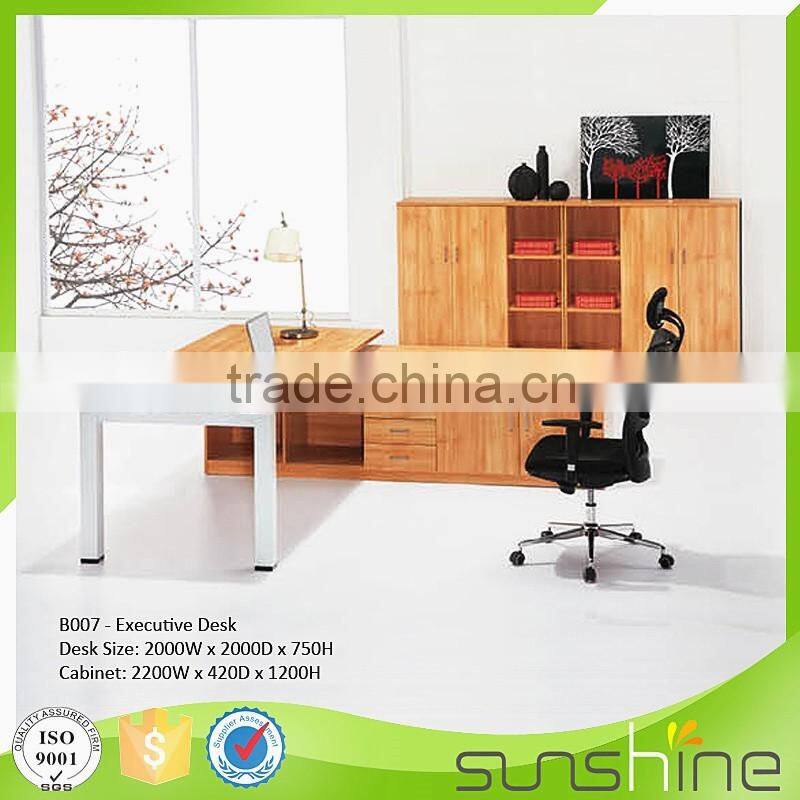 2016 BA-MED03 New Boss Series Best Selling Top Quality Office Furniture/Division Head Office-Middle Executive Desk