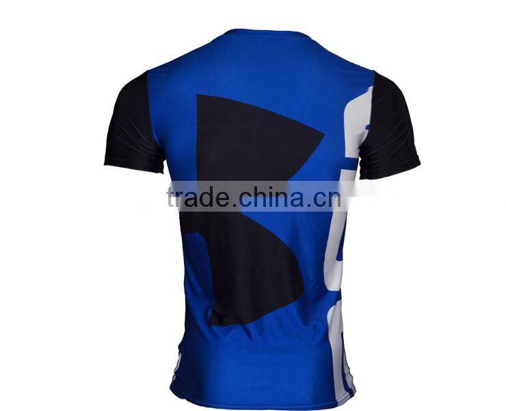 Mens DC Comic Big ande Superhero Compression Shirt Superman Fit Tight Gym Bodybuilding T Shirt