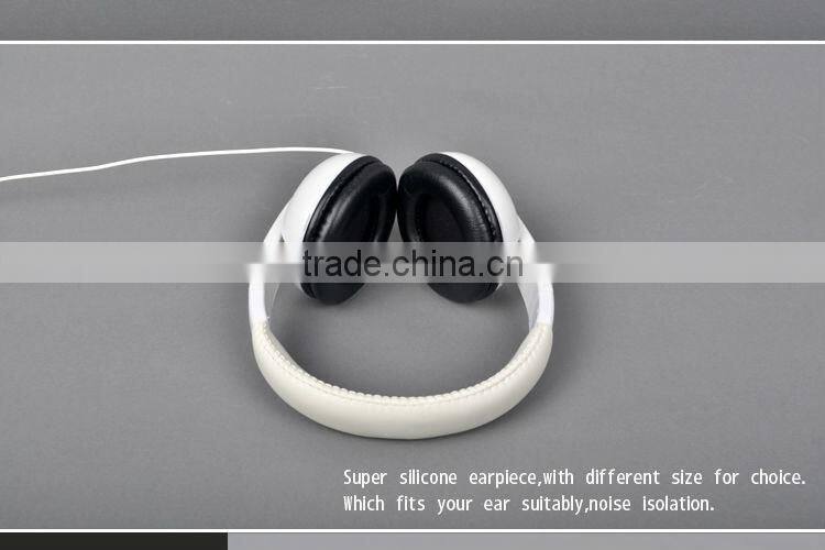 ULDUM computer headset headphone universal 3.5mm gold plug dj earphone headphone