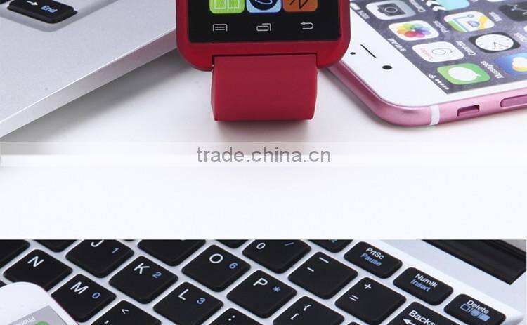Healthy life 1.44 inch Anti-lost three color u8 smart watch andriod