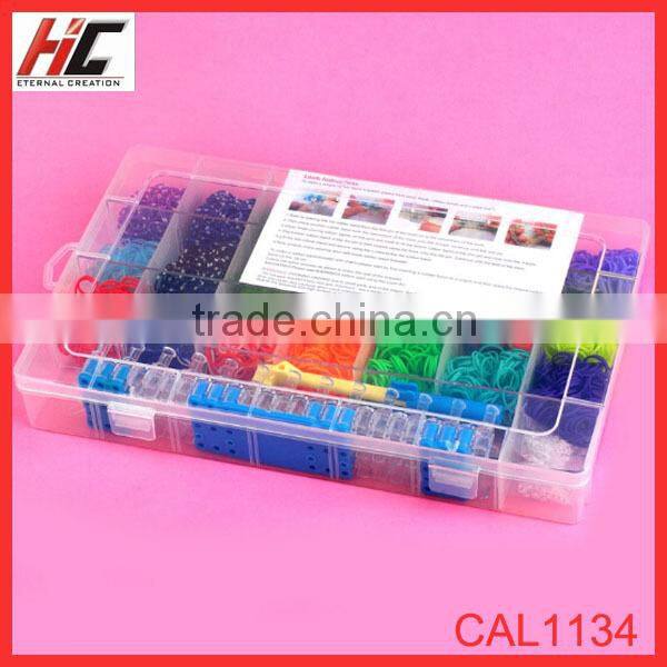 2014 World Hot sell latest design UV Magic Color heat Changing Rubber Bands hook in the Sun