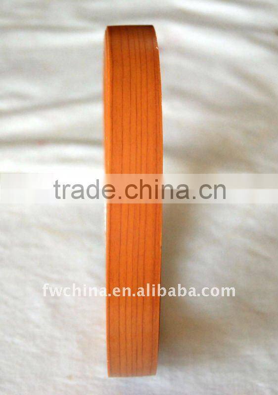China wood grain pvc edge banding