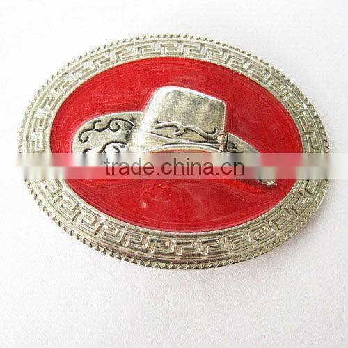 Decorative leaf copper duraflex buckles