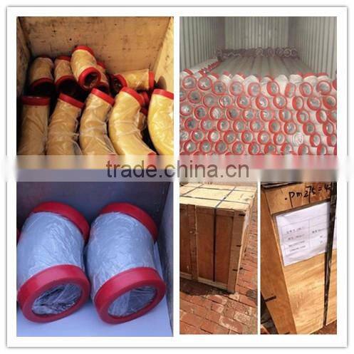 DN125* R275* 90 degree boom pump wear resistant elbow