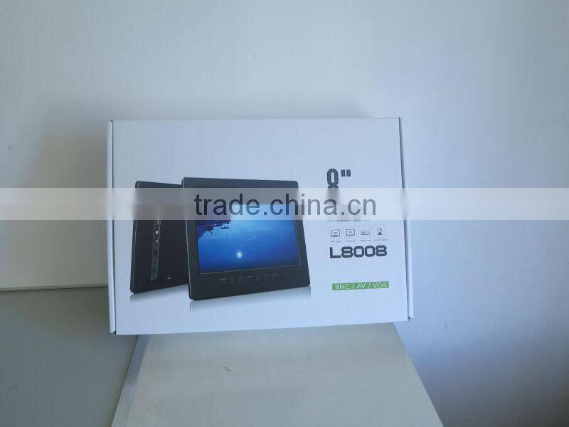 8 inch small size lcd tv/lcd monitor/car monitor/Industrial Monitors