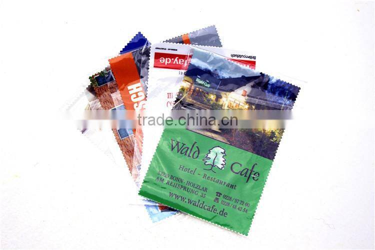 Personalized Microfiber Cleaning Cloths | Individual package