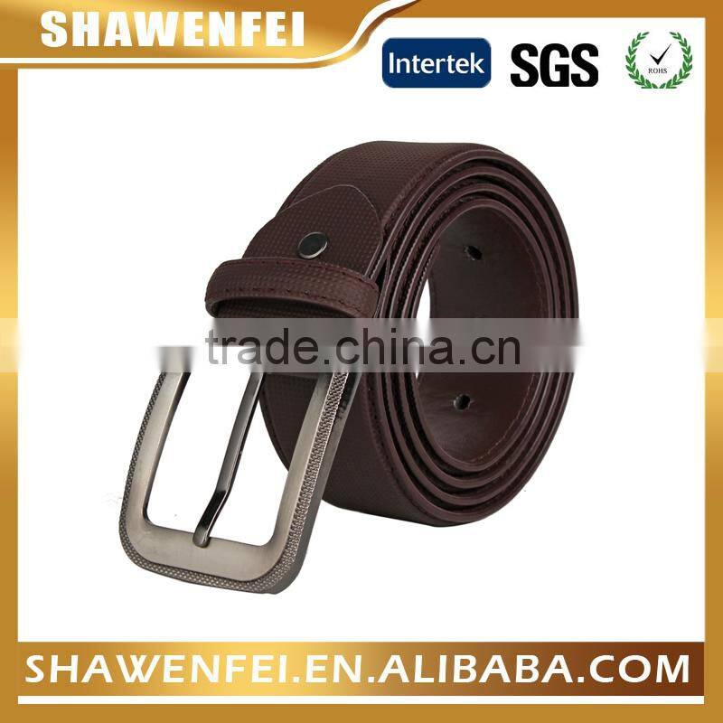 fashion designer and casual pu leather man belt