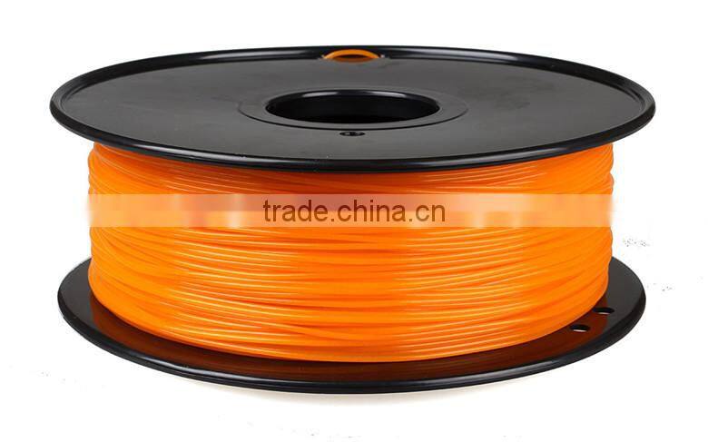 3D printer diy Material Filament ABS Luminous Color 1.75mm/3.0mm 1kg for 3D printer Glow-Orange