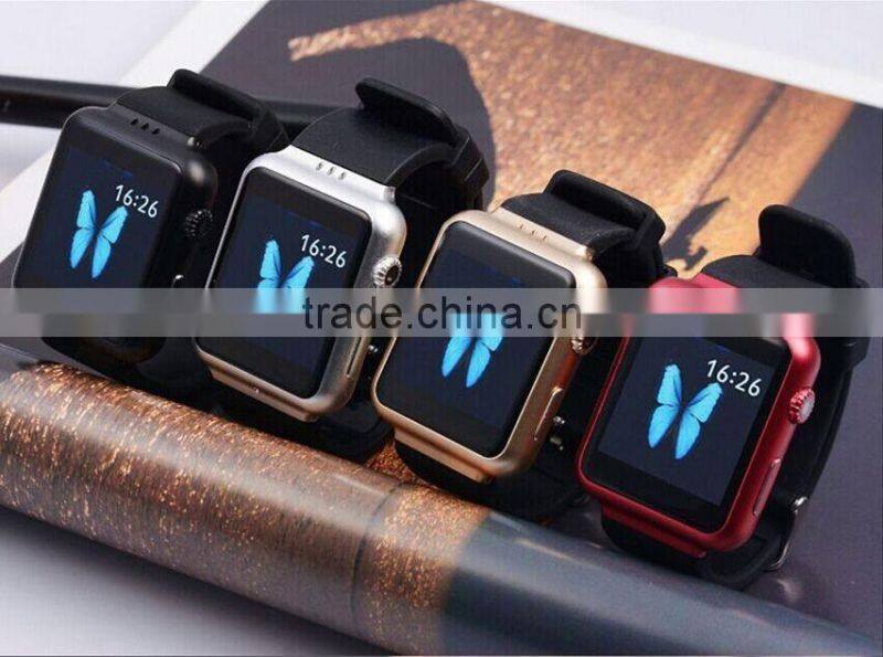 New design k8 smart watch 2015 bluetooth android 4.4 with SMS , FM , gps , gprs , wifi , camera With 1.54 inch Screen mt6572 3G