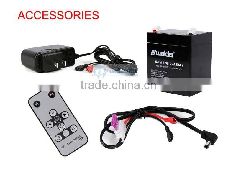 7 inch TFT LCD Fishing Camera Kit Fish Finder HD SONY 650TVL CCD Underwater Deep Water Camera With white light 20m Cable