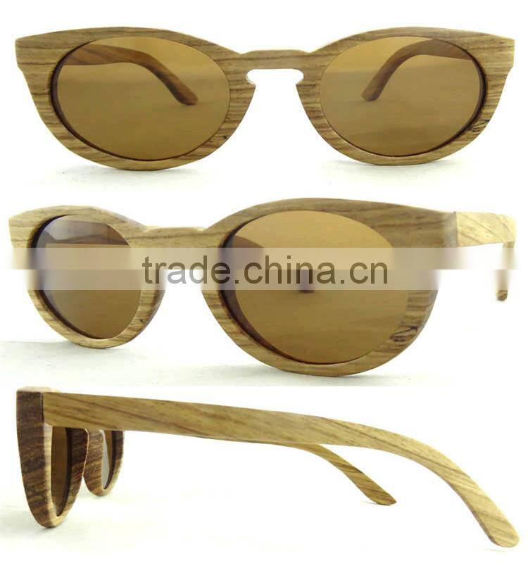 Unique Custom Handmade Cat Eye Wooden Sunglasses