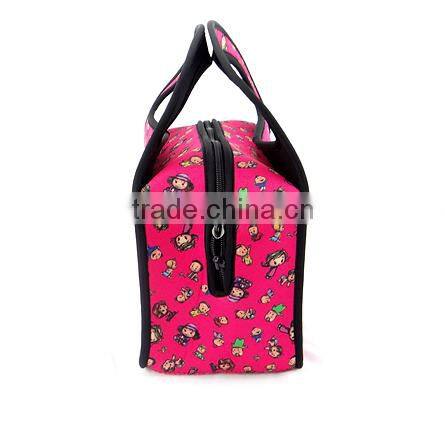 Insulated neoprene lunch bag promotional gift bag
