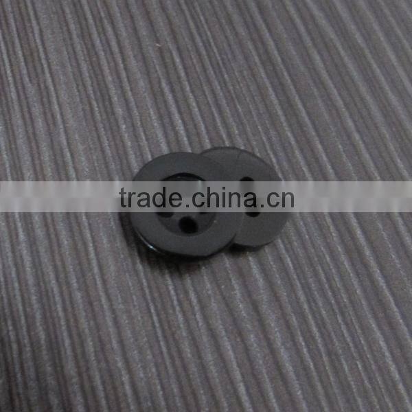 Classical Black Only Garment Resin Button