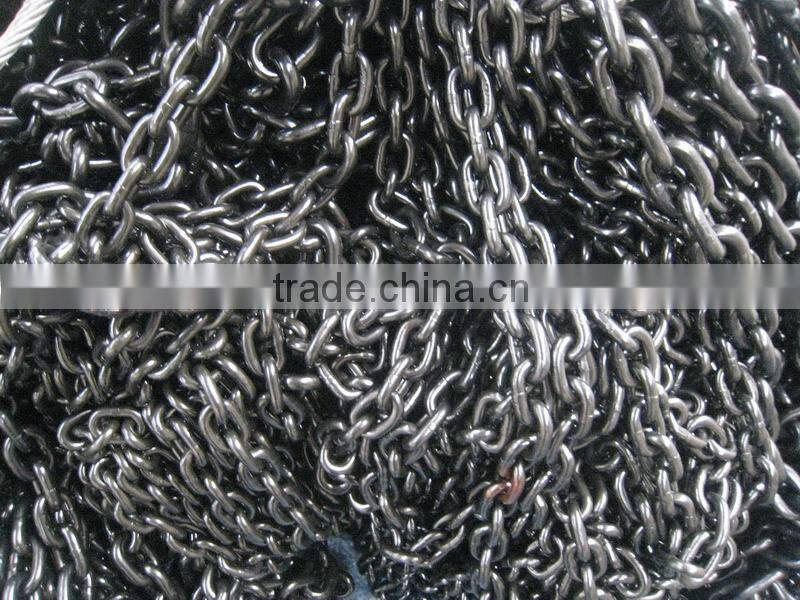 G80 black oxide lifting chain