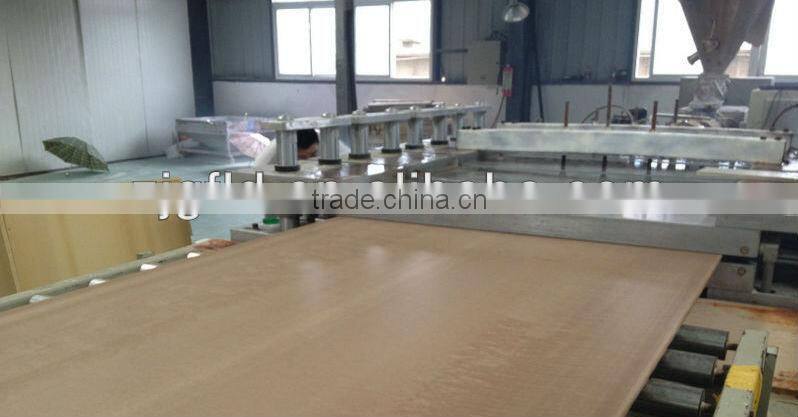 WPC decking plastic extruder machine