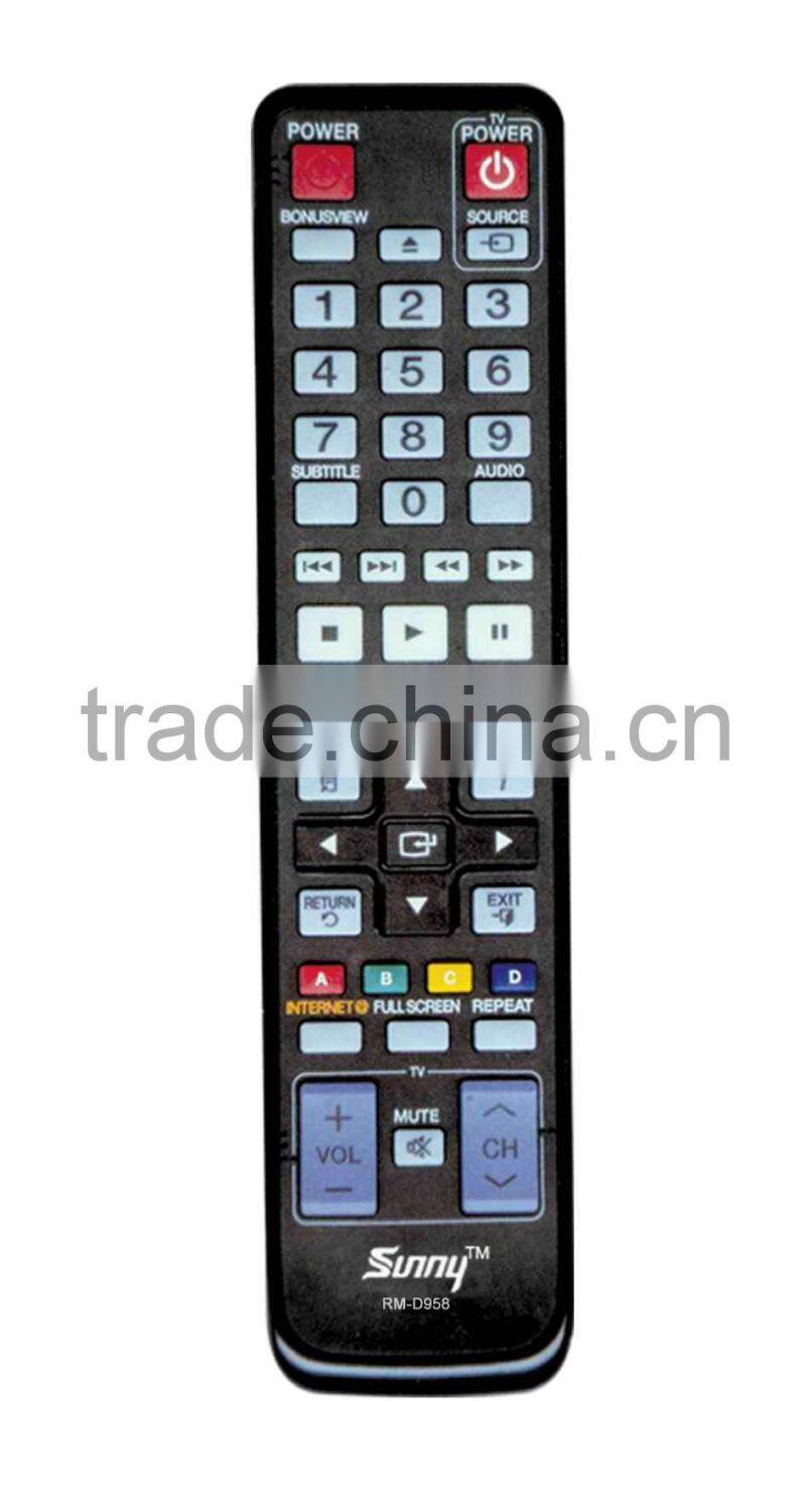 RM-D958 BLUE-RAY TV REMOTE CONTROLLERS WITH SMART FUNCTION