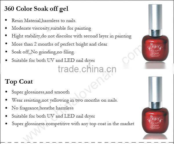 Beautiful and romantic nail gel products for nail art /2013 new stytle
