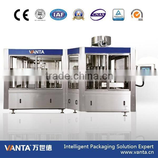 Filling Machinery Auto Capping Gable Top Filling Machine High Speed Water Bottling Plant