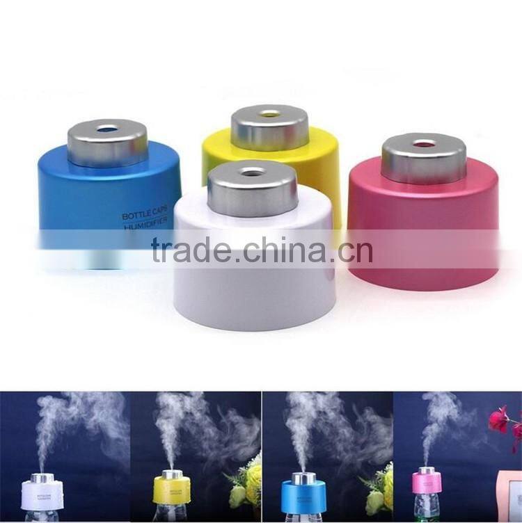 USB portable aroma water bottle cap humidifier mist air humidifier