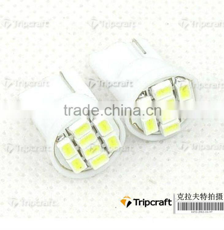 Canbus Car led lamp W5W 194 T10 8 SMD 3528 light(8LED) Car Instrument lights 8SMD