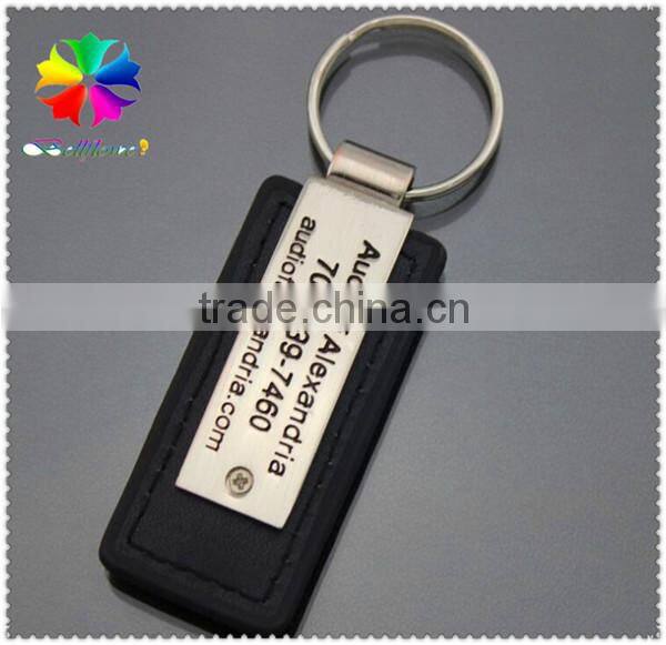 auto supplies logo metal custom keychain for gift