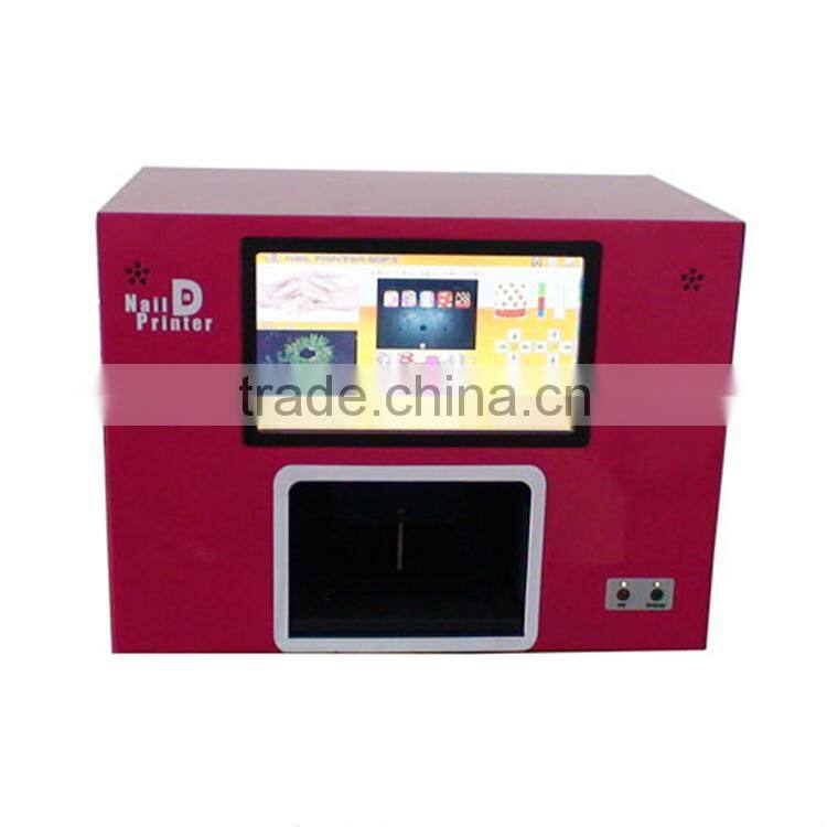 Flower Beauty Digital Nail Printer Machine For Salon Use