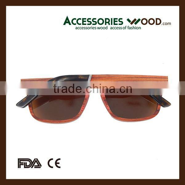 2016 Wood Sunglasses with Polarized and Coating Lenses High Quality Wood Eyewear