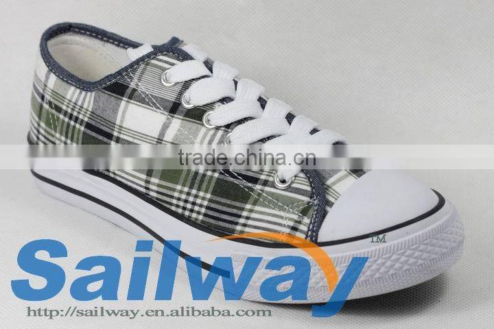 New Low Top Canvas Sneakers Men Shoes All Sizes Check