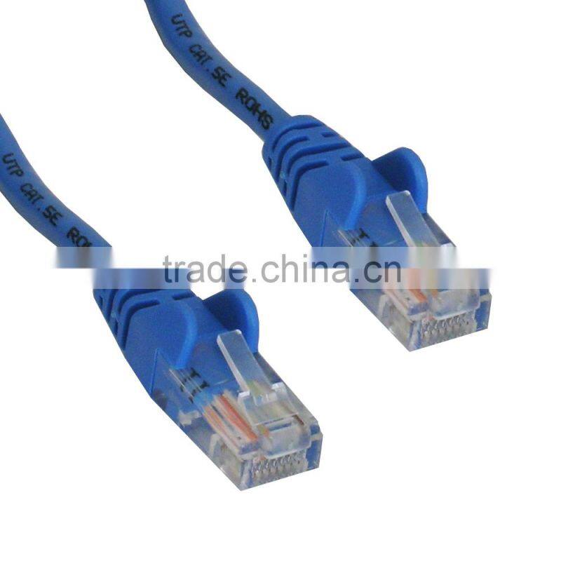 Bule Color 3m 5m RJ45 UTP CAT5e Ethernet Network Cable LAN Cable network cord